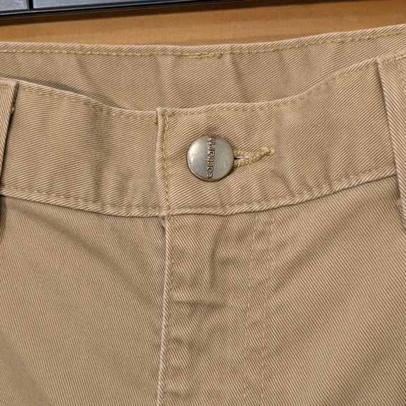 Carhartt Pants Utility Workwear Relaxed Fit Straight Durable Brown Men's 36x30 - Picture 6 of 12